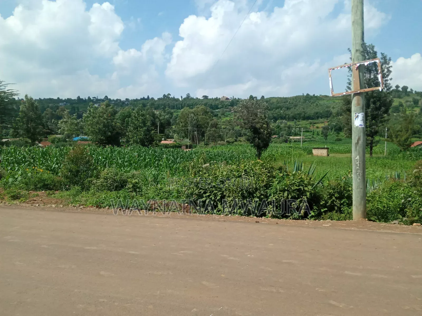 1/2 Acre in Kikuyu, Thigio, Touching Tarmack at 5.5m