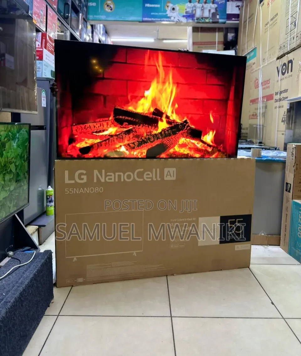 Lg 55" Nanocell Ai Nano80 Uhd Smart Tv Ai Magic Remote Hdr10