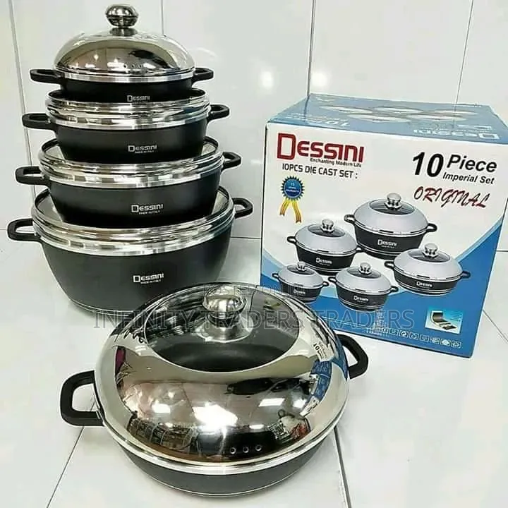 10 PCS Desini Cookware Set