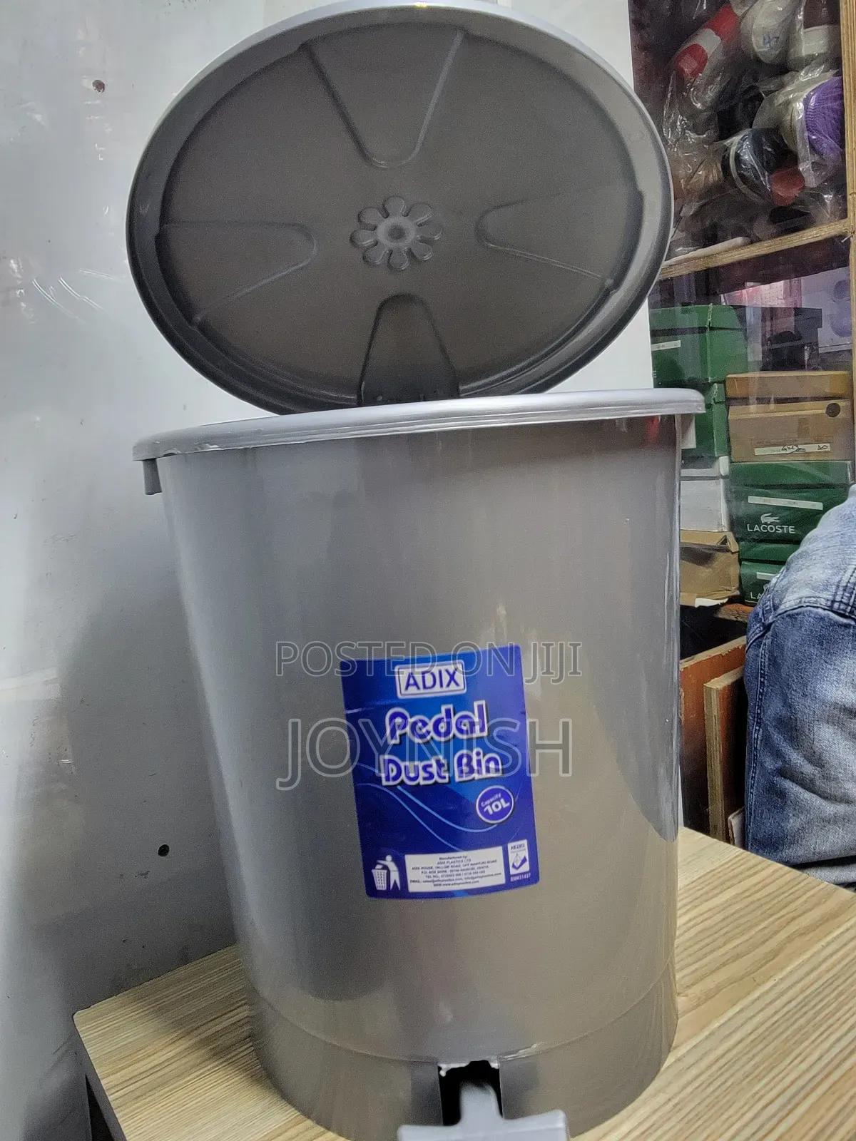 Adix 10litre Pedal Bin
