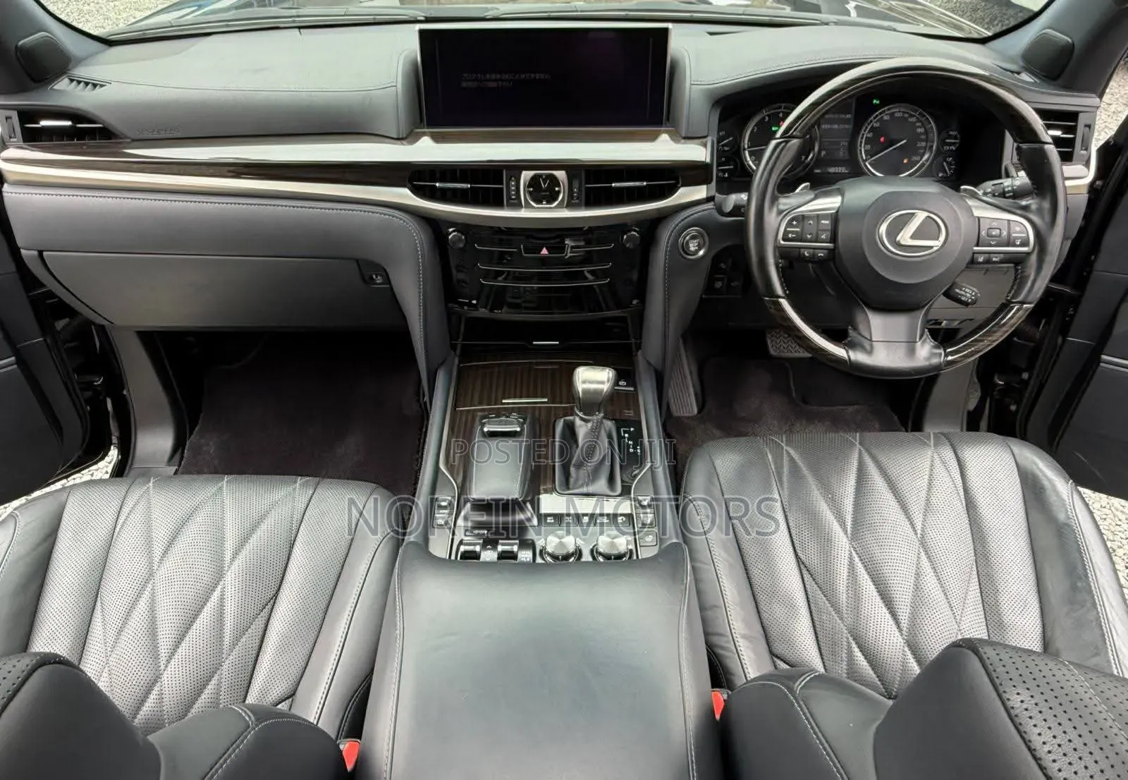 Lexus LX 2019 Matt Black