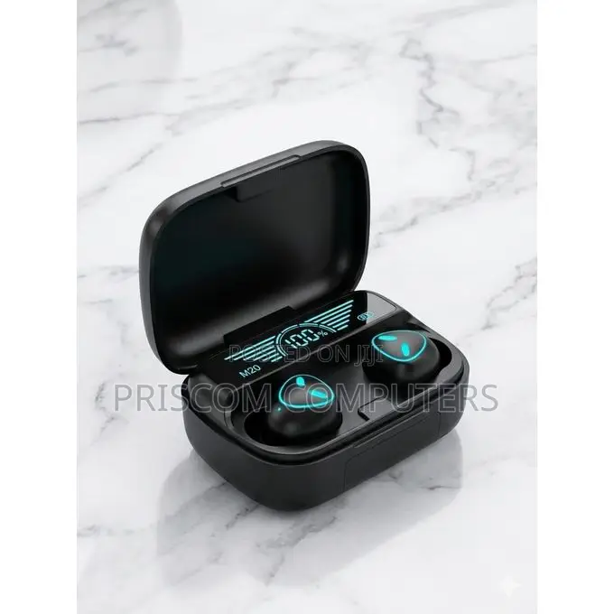 M20 Wireless Bluetooth 5.3 Earpods Earphones Earbuds Dual Led Display