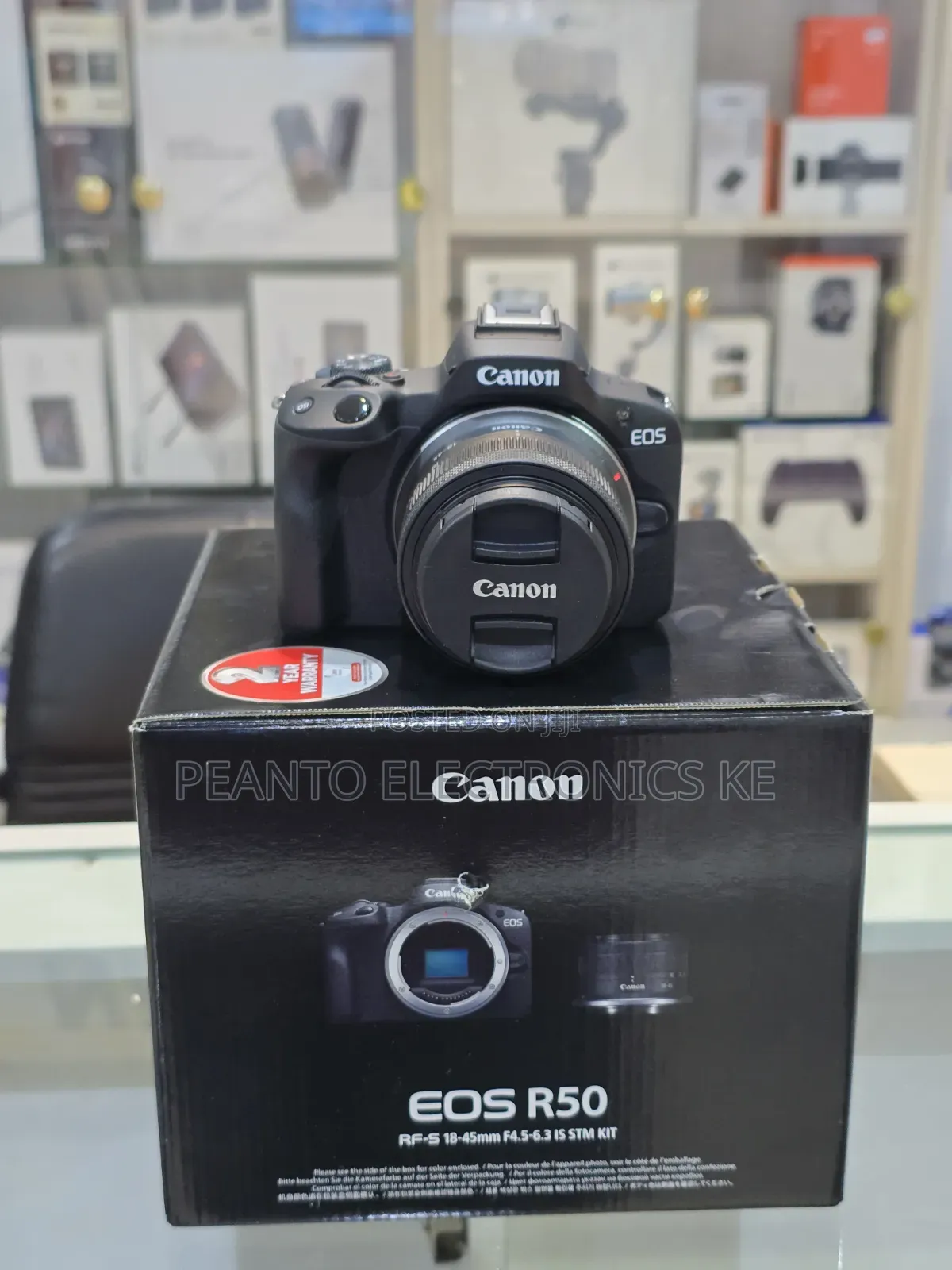 Canon Eos R50 Mirrorless Camera18-45mm Kit