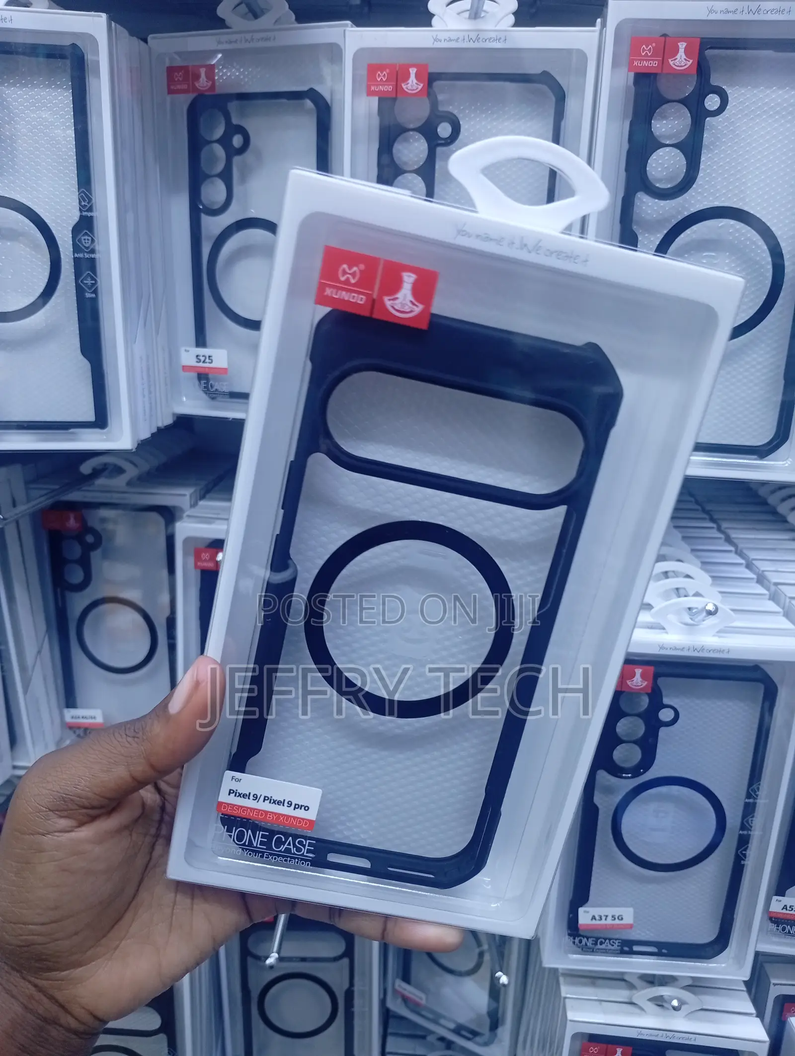 Google Pixel 9 or Pixel 9 Pro Glossy Surface Case
