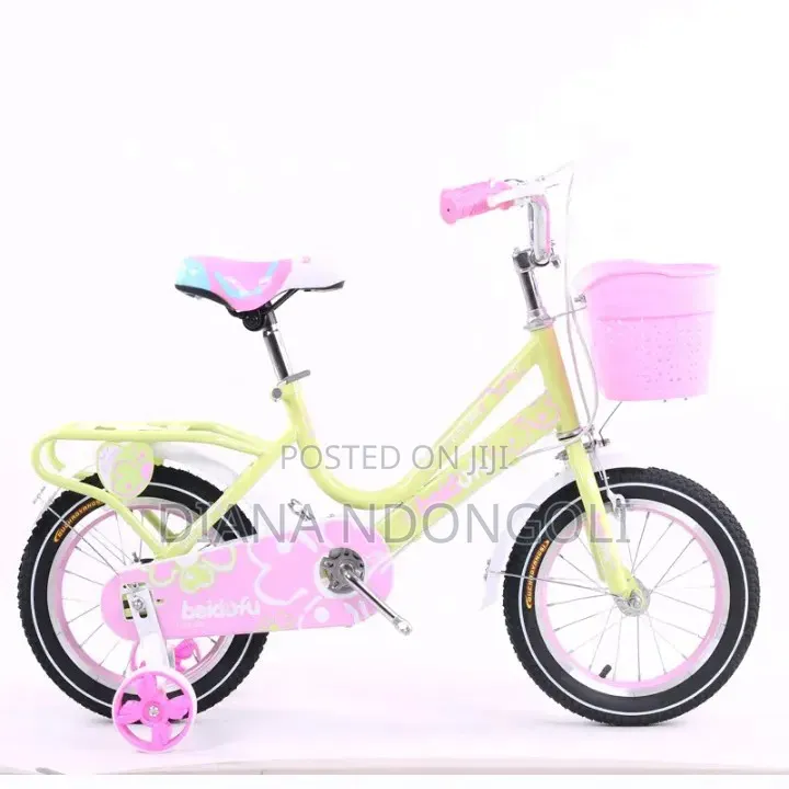 Size 16 Ladybird With Trainee Wheel Bicycle