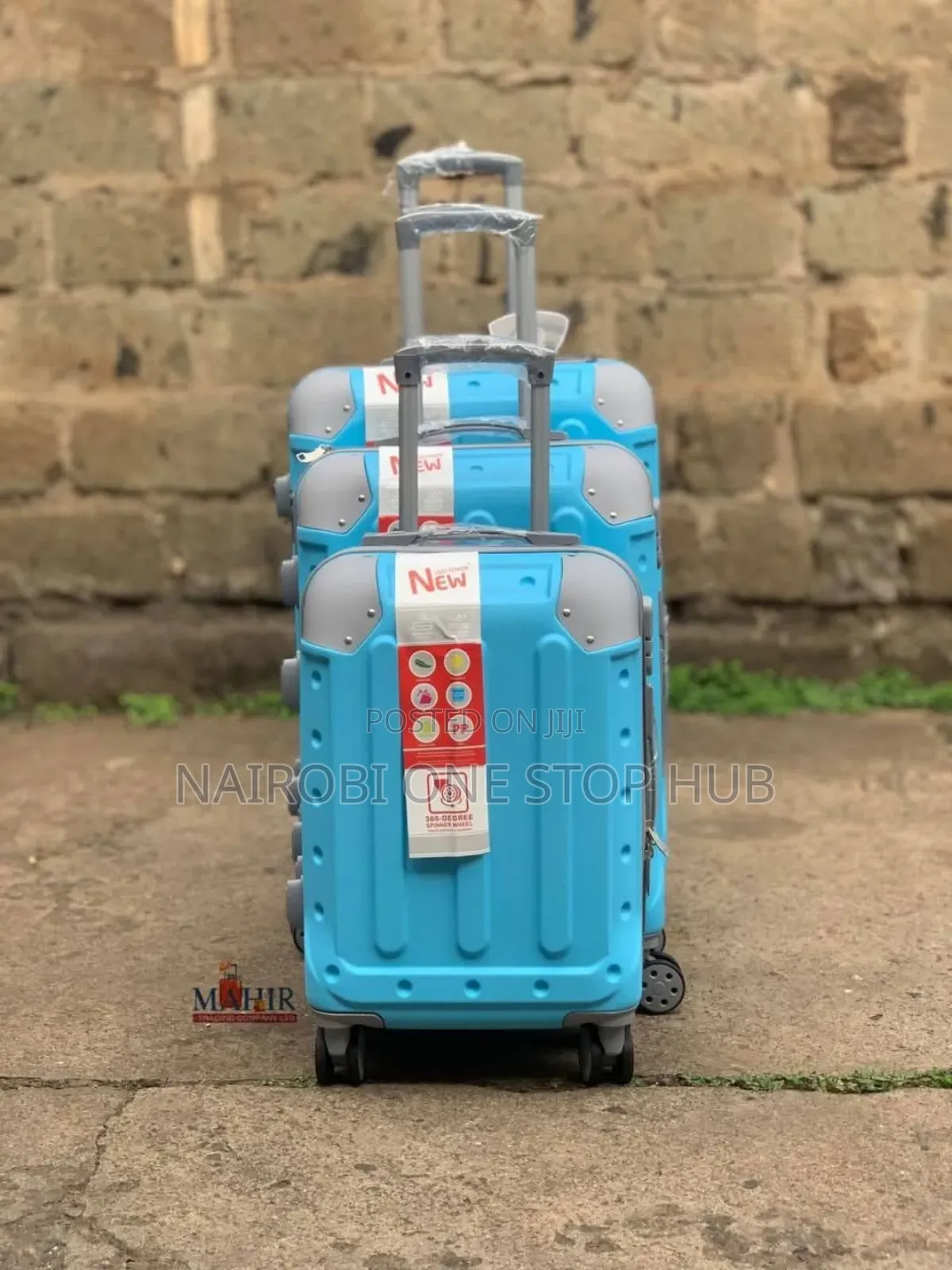 3 in 1 Fabric Suitcase