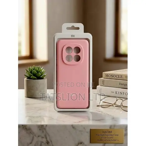 Silicone Back Cover for Redmi Note 15 Pink