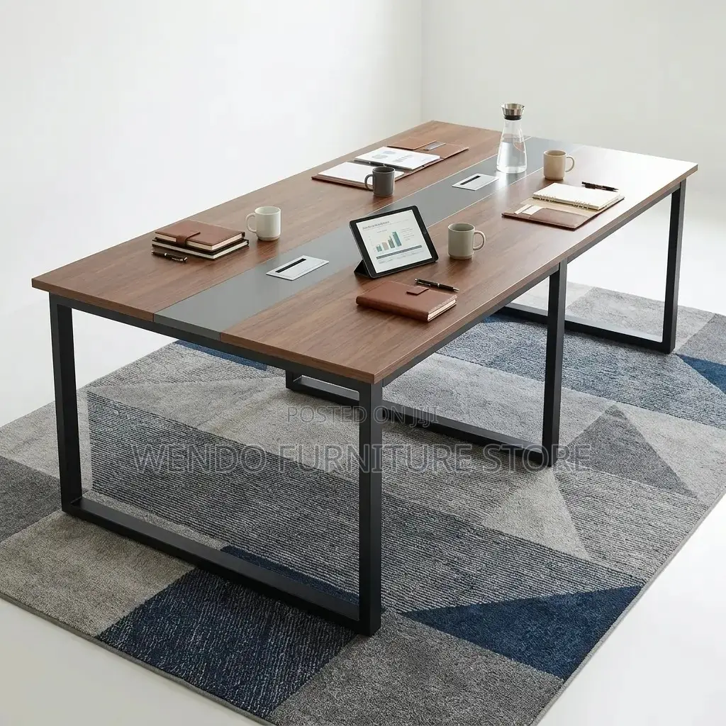 Office Table; Staff Meetings Wooden 2.4m Boardroom Table
