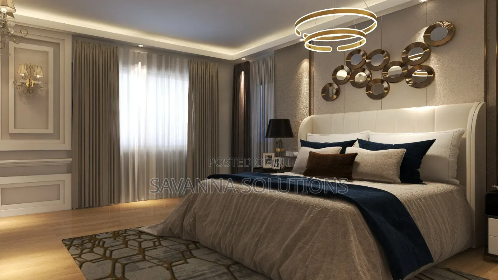 Master Bedroom Interior Design With Video Walkthrough