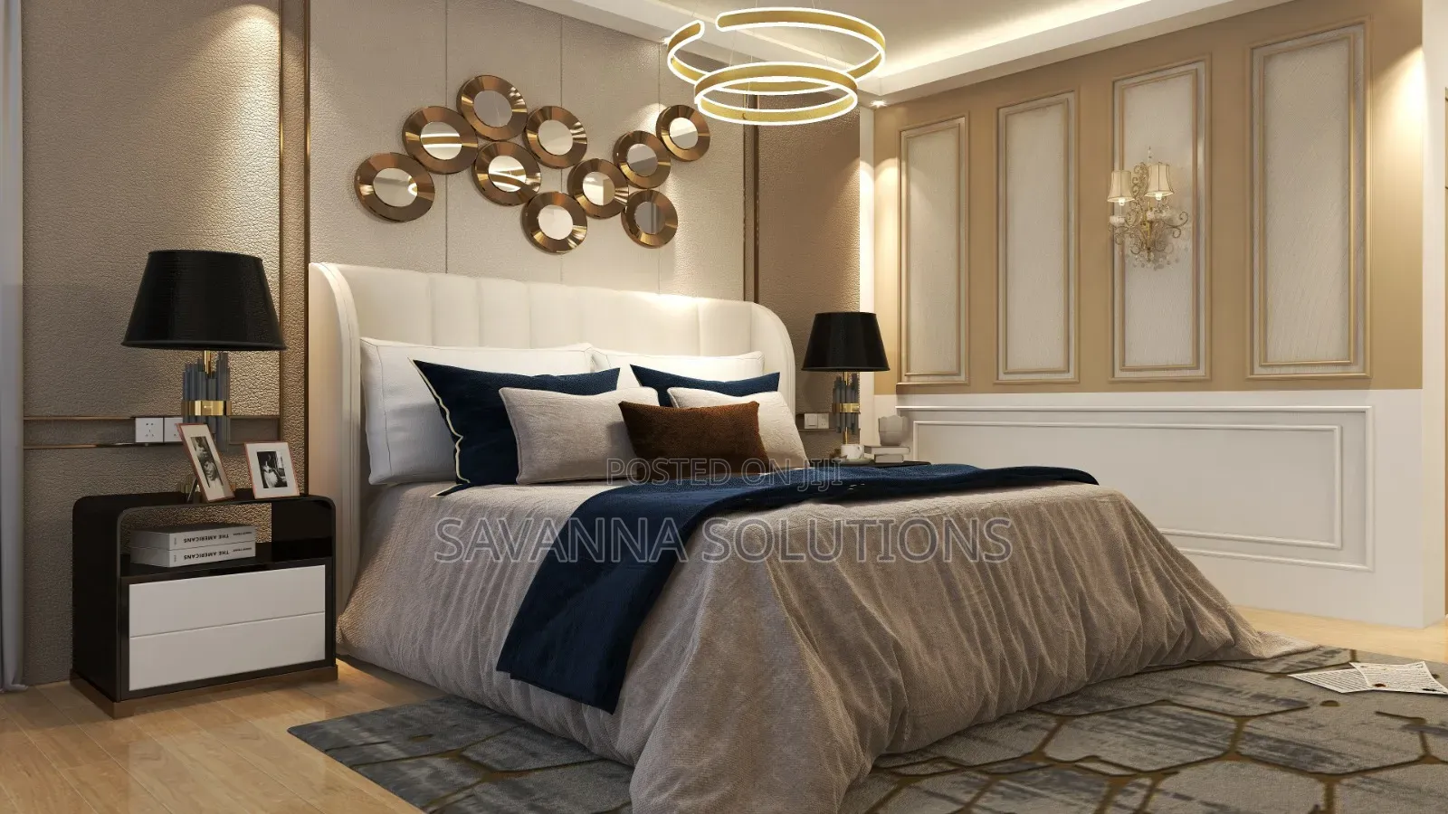Master Bedroom Interior Design With Video Walkthrough