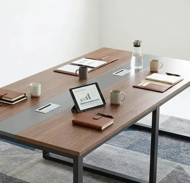 Office Table; Staff Meetings Wooden 2.4m Boardroom Table