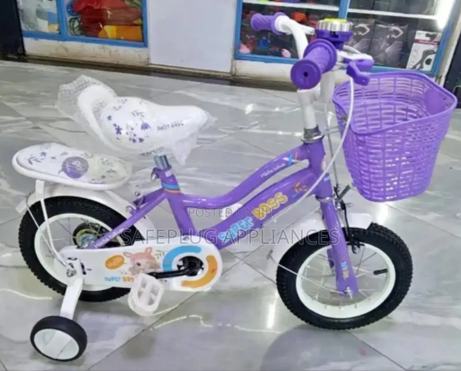 Bicycles. Size 12 (3 to 6 Yrs) With Trainer Wheels Quality Bird Bike