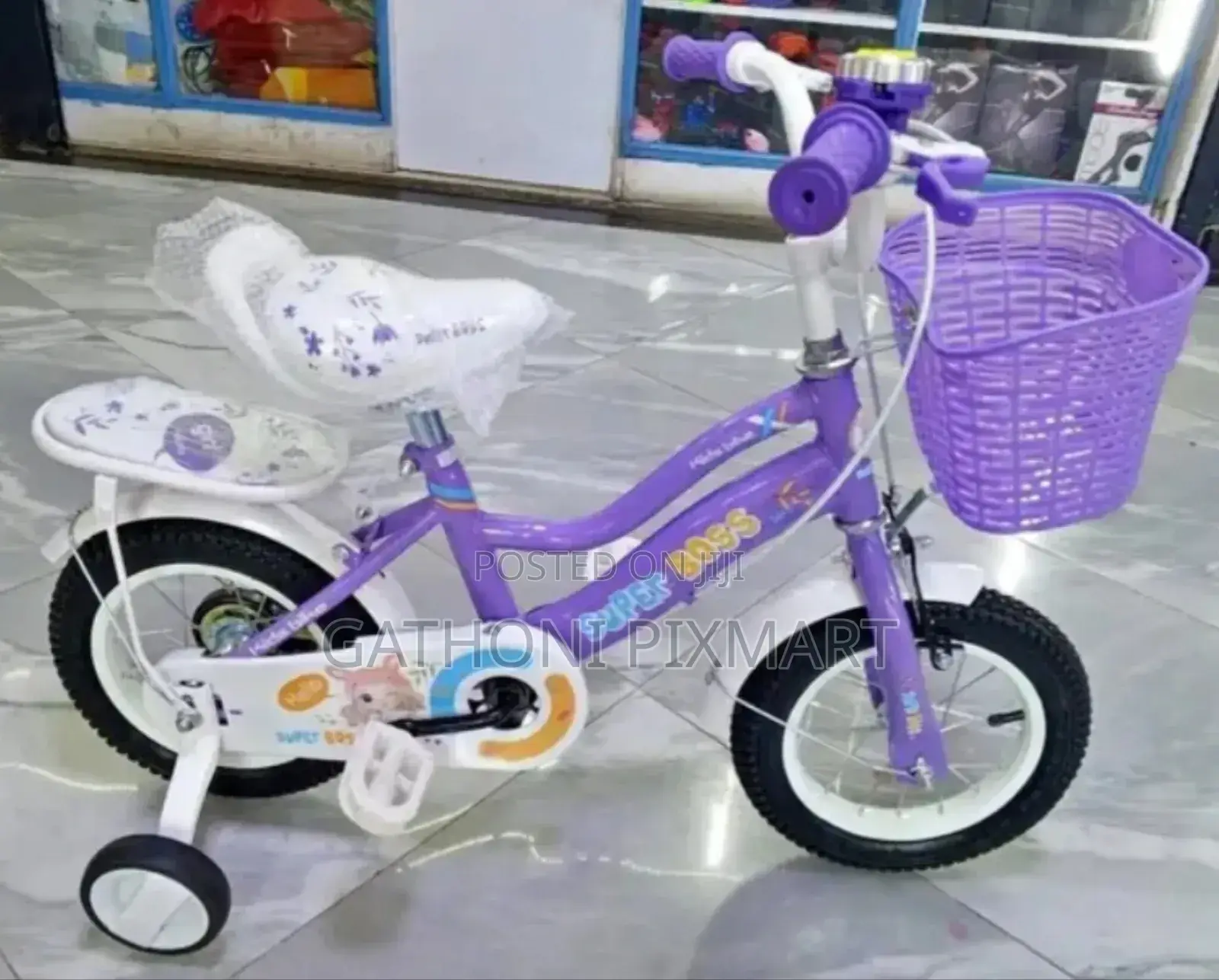 Bicycles. Size 12 (3 to 6 Yrs) With Trainer Wheels Quality Bird Bike