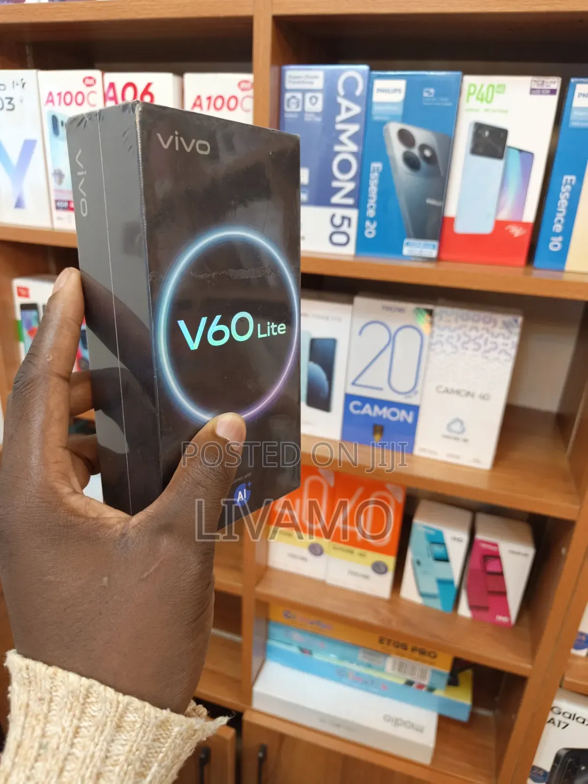 New Vivo V60 Lite 256 GB Black