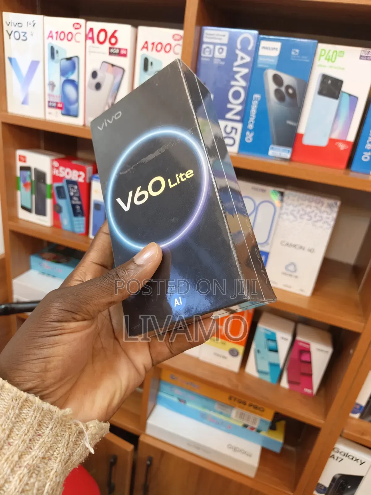 New Vivo V60 Lite 256 GB Black