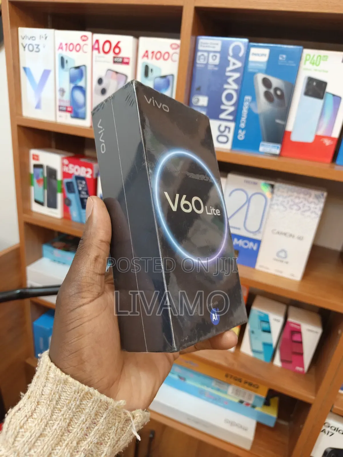 New Vivo V60 Lite 256 GB Black