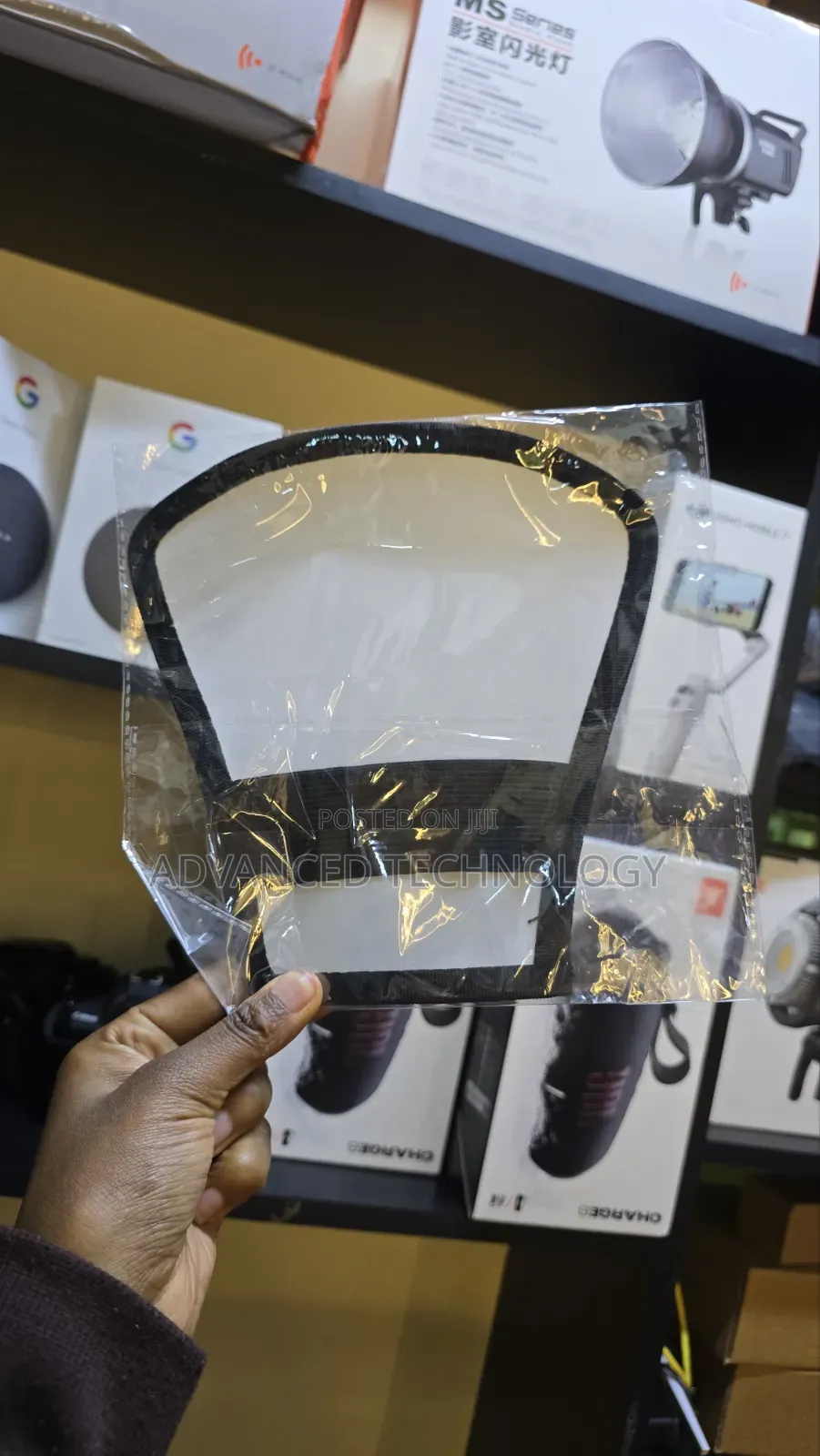 Double Sided Speedlite Reflector