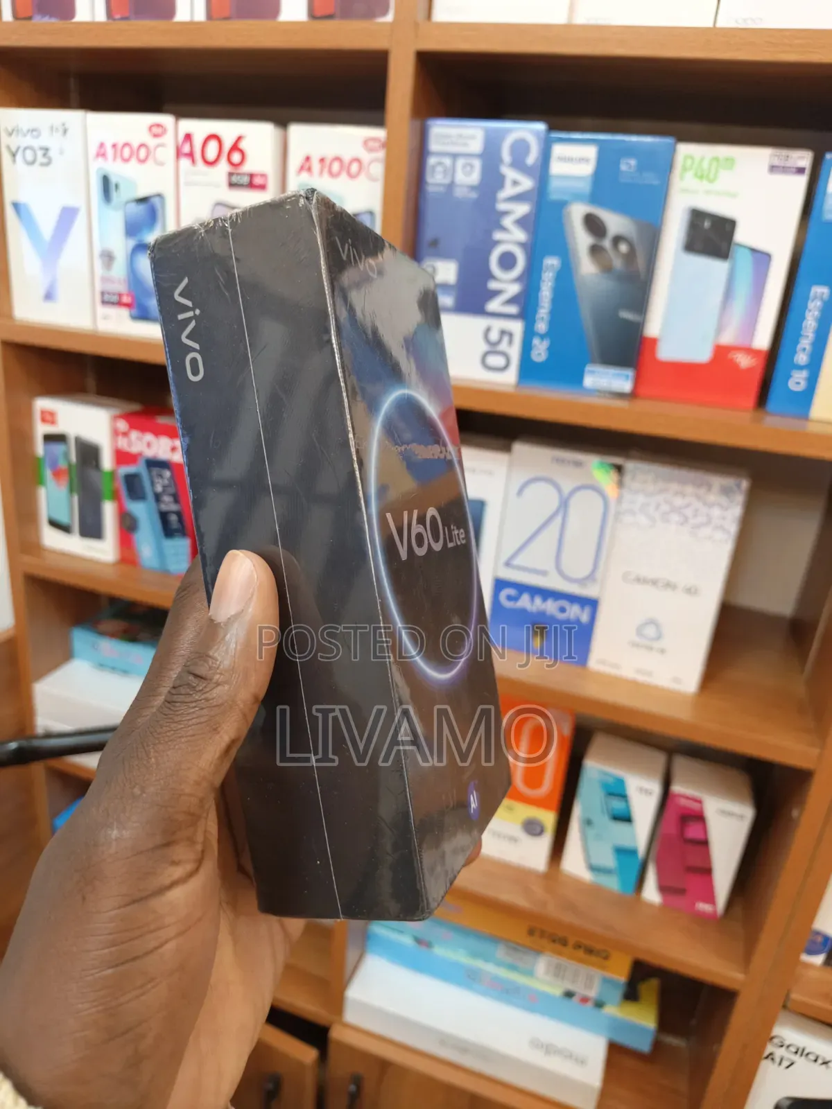 New Vivo V60 Lite 256 GB Gray