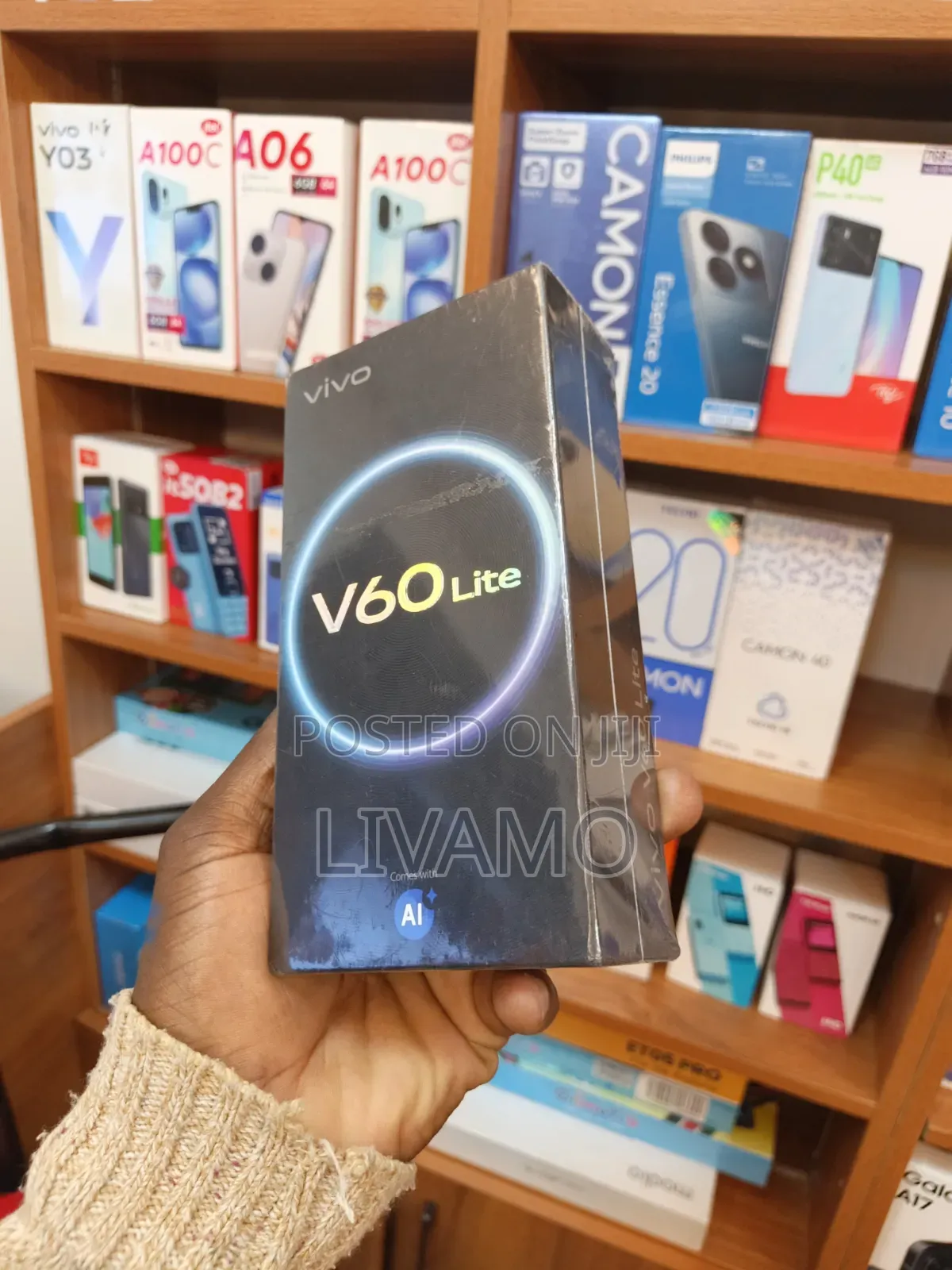 New Vivo V60 Lite 256 GB Gray