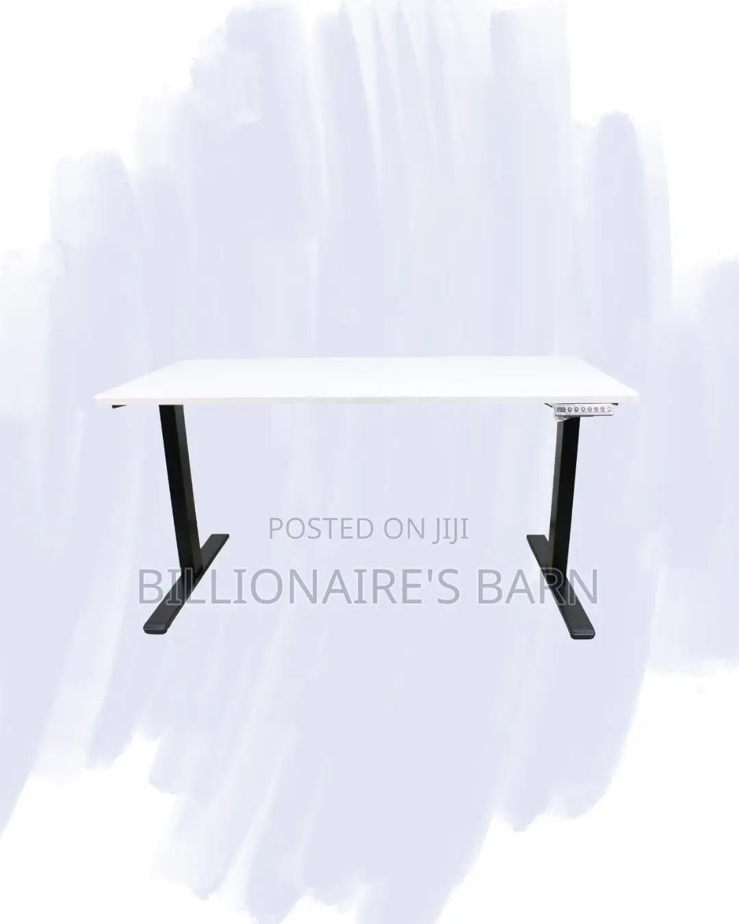 Comfortable 1400x700mm Dual Motor Desk Heavy Duty Monitor Workspace
