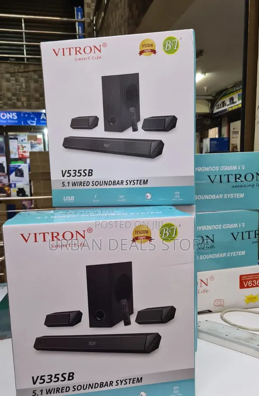 5.1ch Vitron V535sb Soundbar