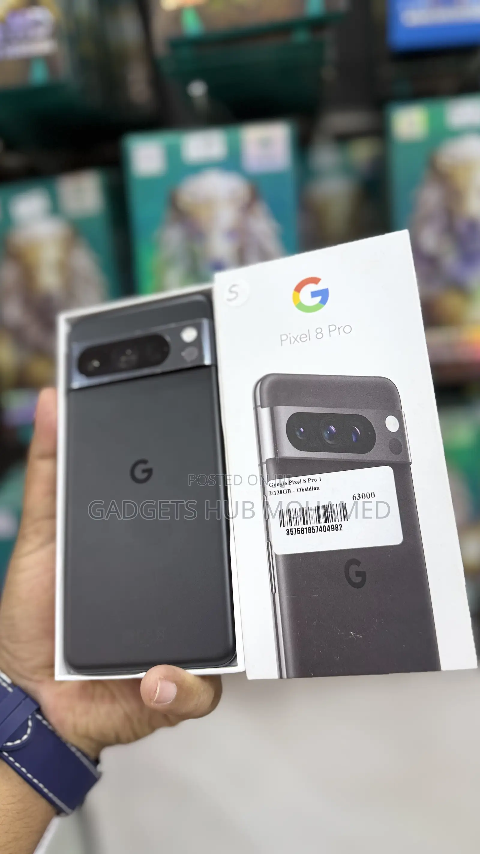 Google Pixel 8 Pro 128 GB Black