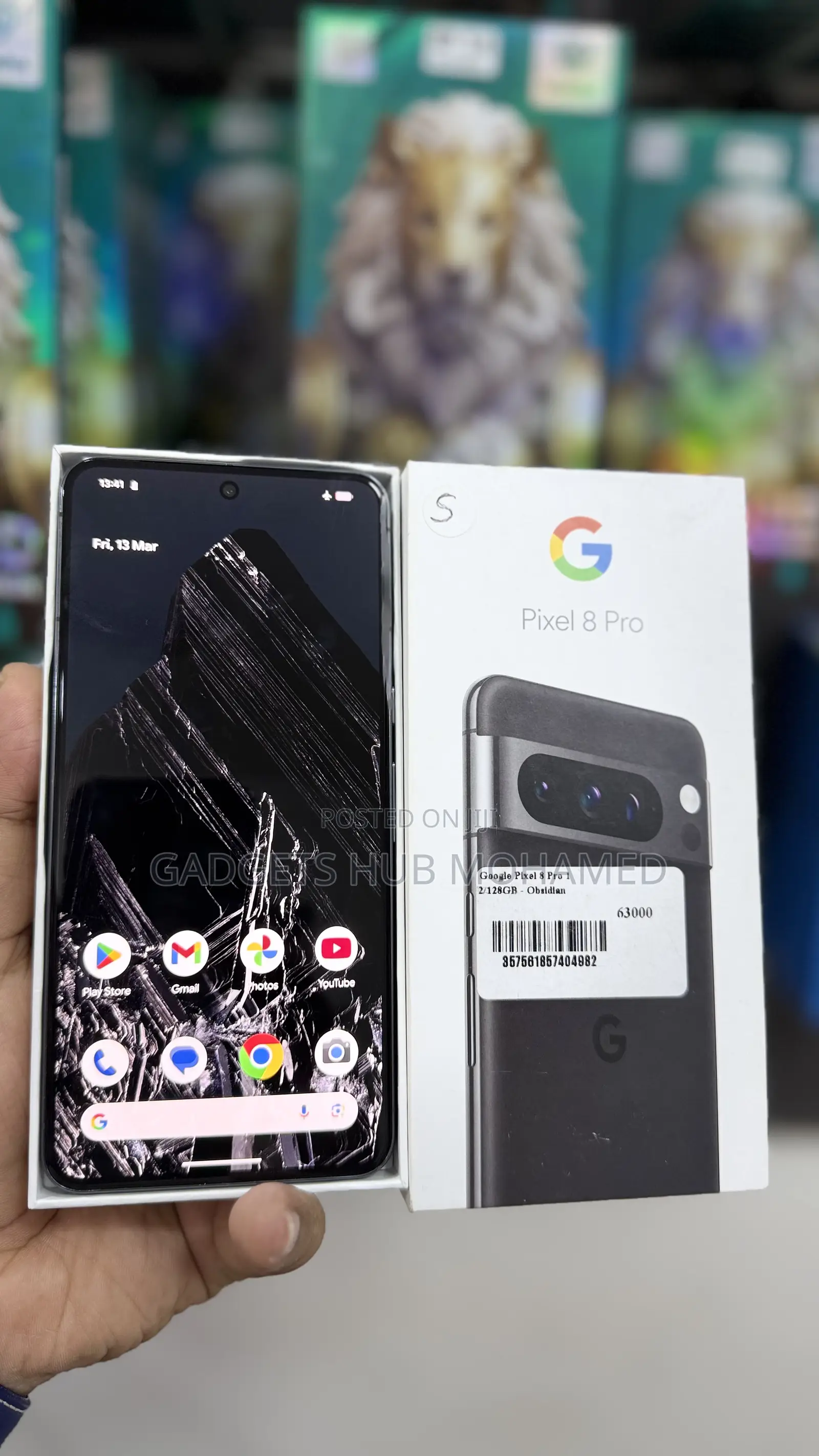 Google Pixel 8 Pro 128 GB Black