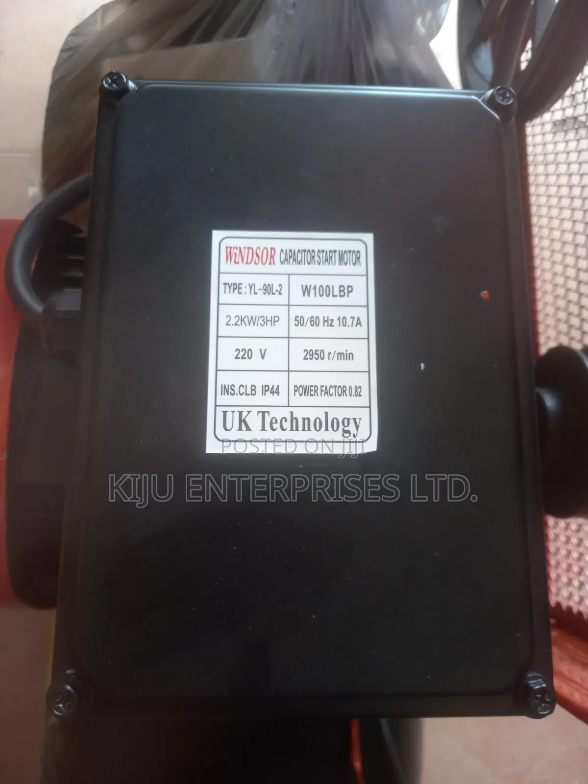 100l Windsor Air Compressor – 3hp Electric Motor 7.5hp Petrol Engine