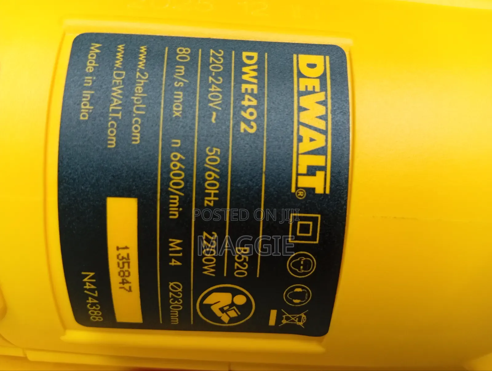 Dewalt Grinder 2200w