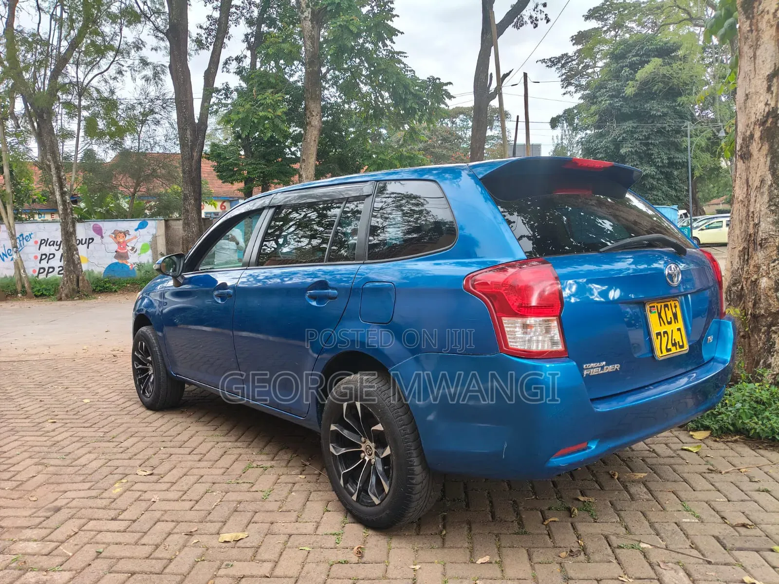 Toyota Corolla Fielder 2012 Blue