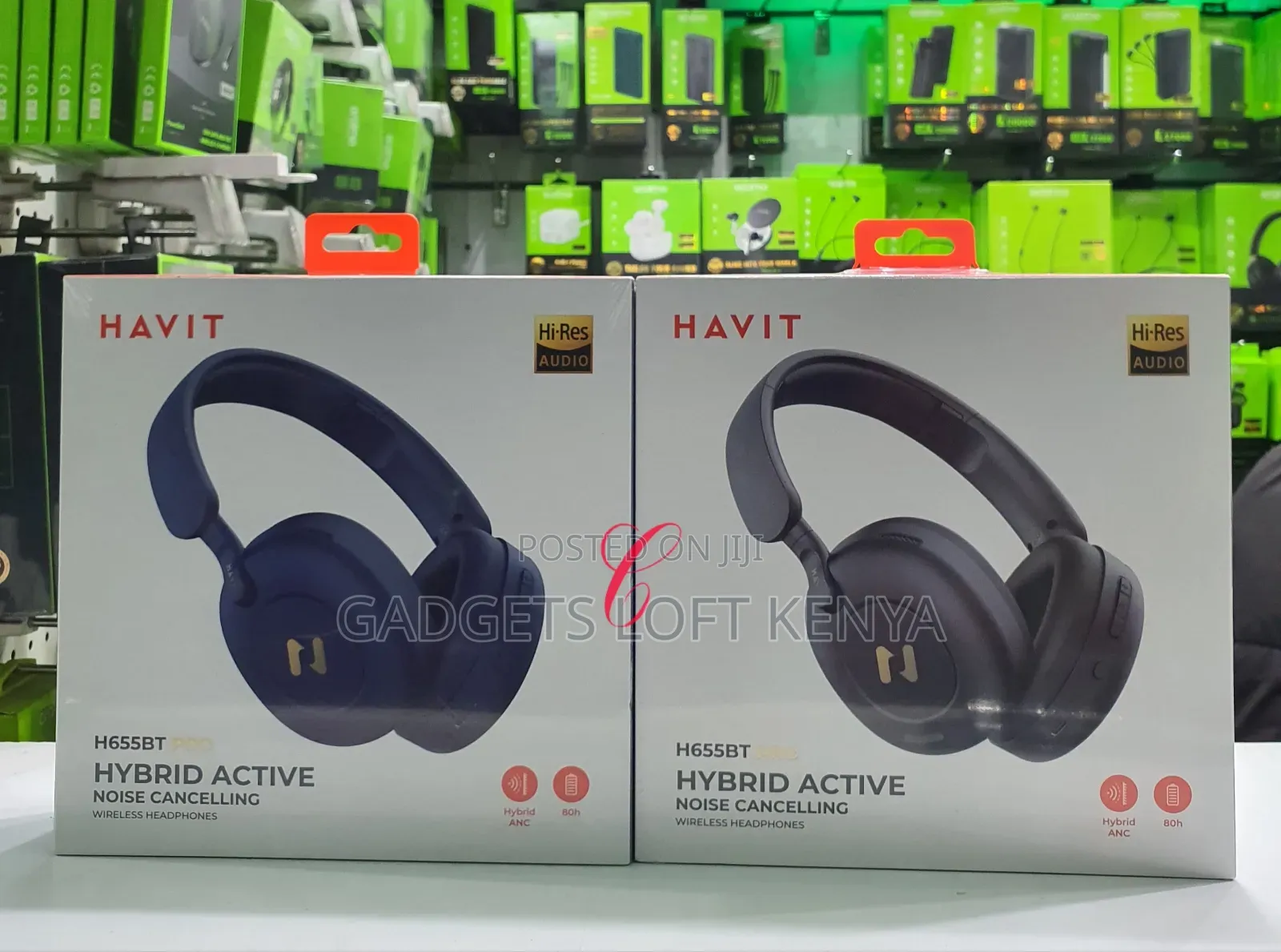 Havit H655bt Pro Hybrid Active Noice Cancelling Wireless Headphones