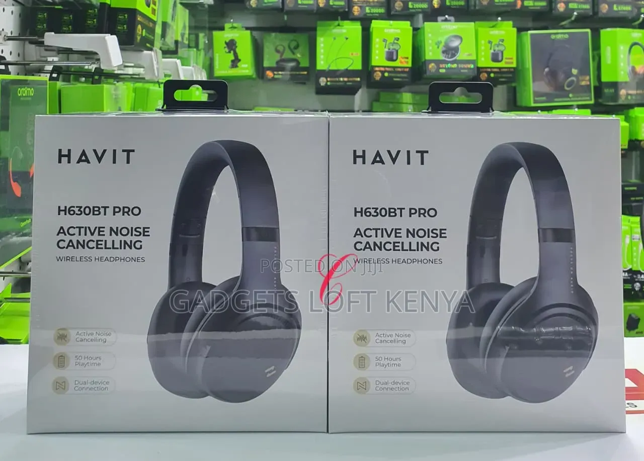 Havit H630bt Pro *Active Noise Cancelling* Wireless Headphones