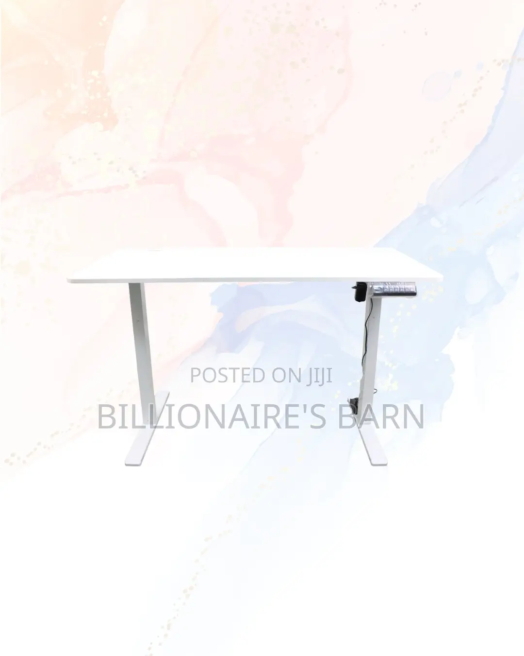 Heavy Duty 1200x600mm Single Split Full Desk Compact Sit Stand
