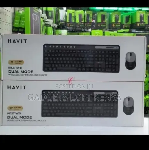 Havit *Kb271wb* Dual Mode Wireless Keyboard and Mouse Combo