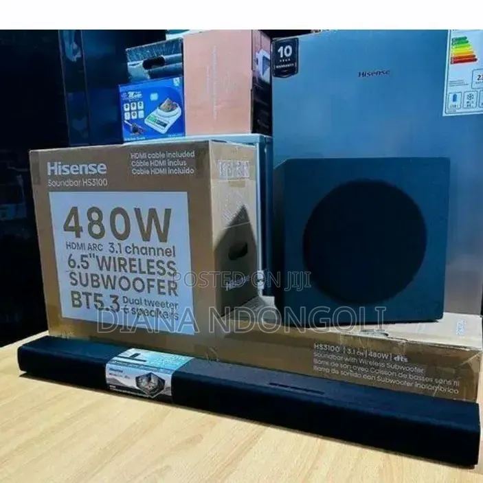 *Hisense Soundbar 3.1 Hs3100
