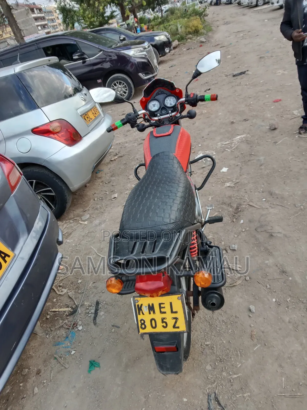 TVS HLX Plus ES 2018 Red