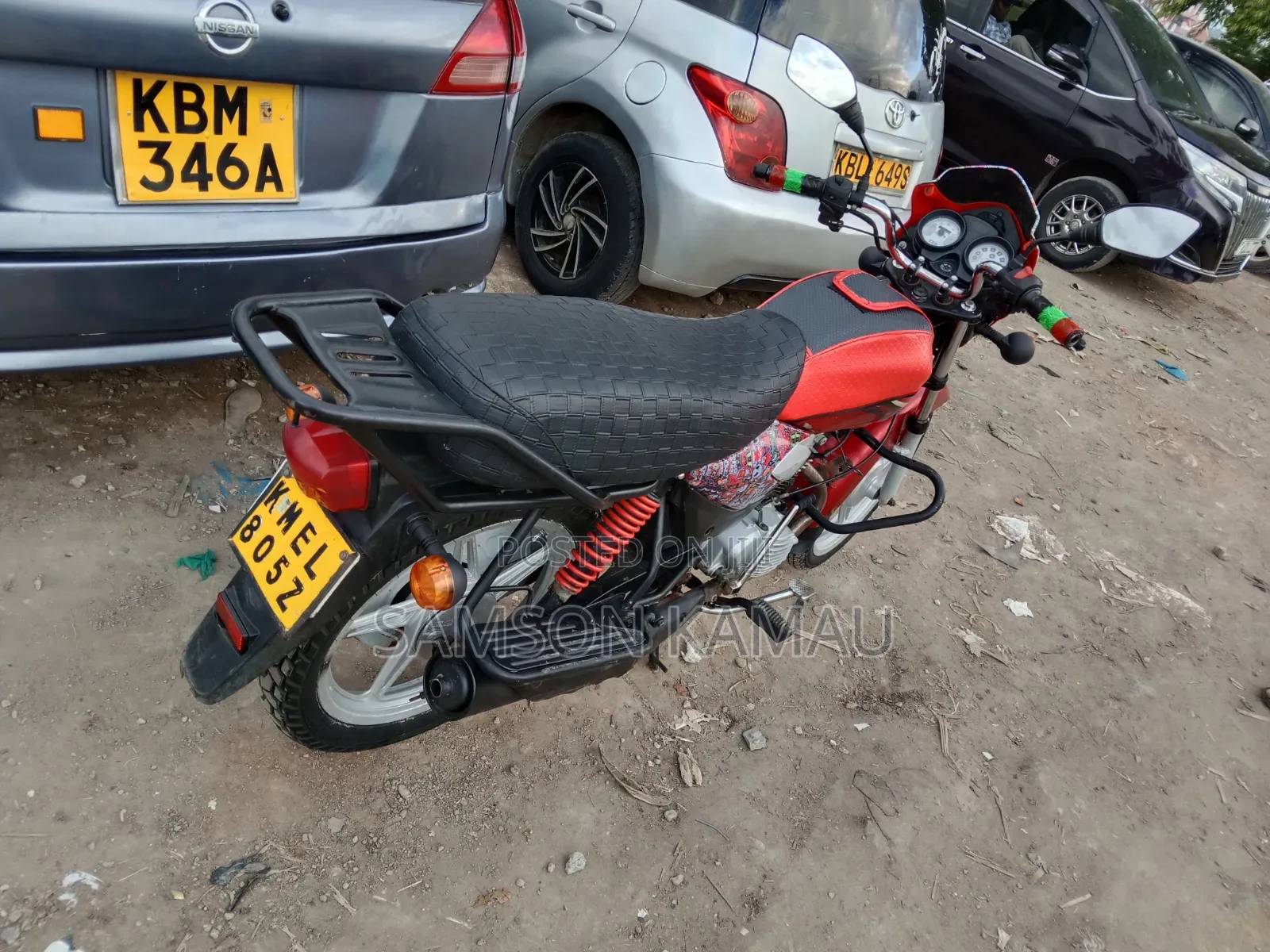 TVS HLX Plus ES 2018 Red
