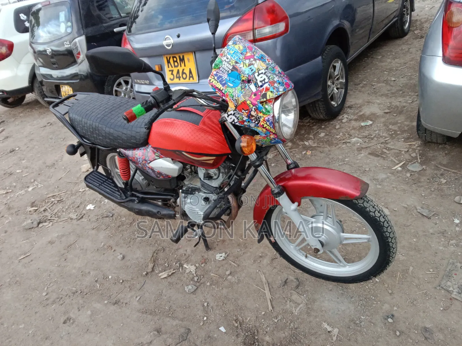 TVS HLX Plus ES 2018 Red
