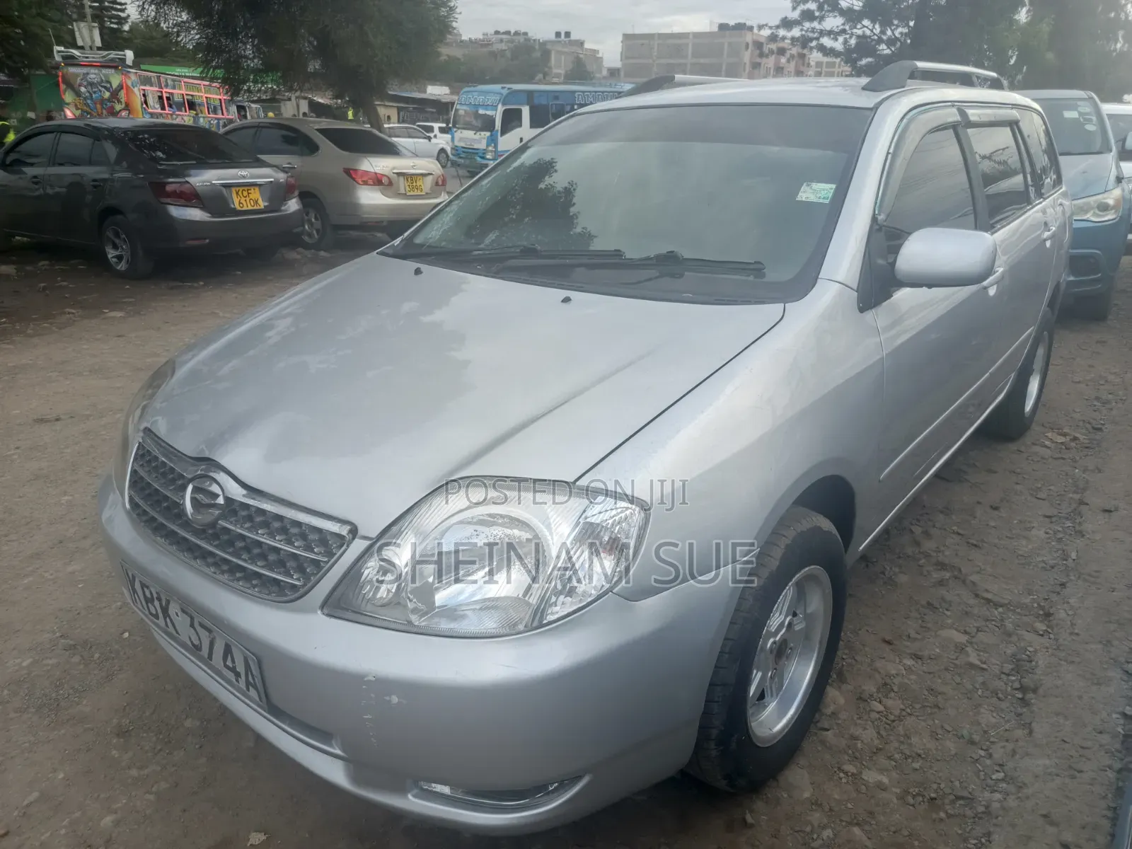 Toyota Corolla Fielder 2006 Silver
