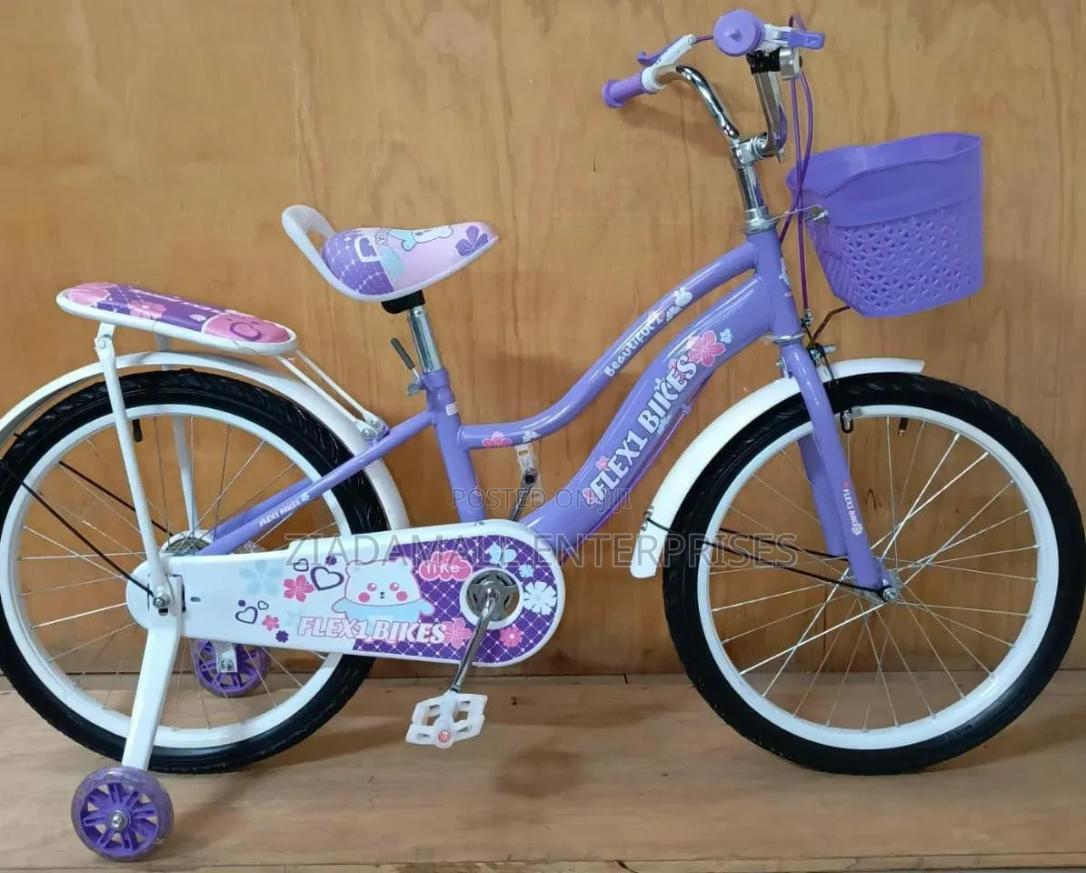 Kids Bicycle Size 20 Flexi Floral 20-Inch Girls' Bicycle