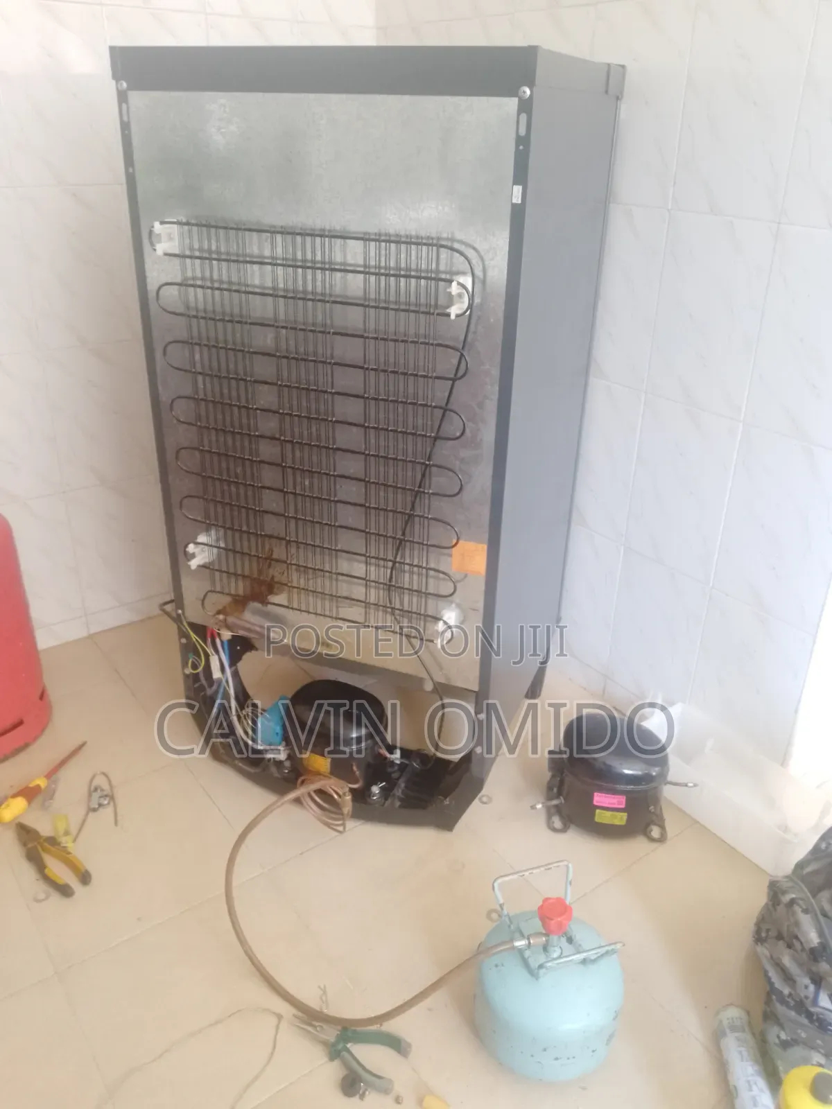 Fridge Compressor Gas Refilling