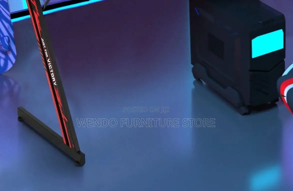 Office Table; 1200mm Desk With Led Lightings on Top