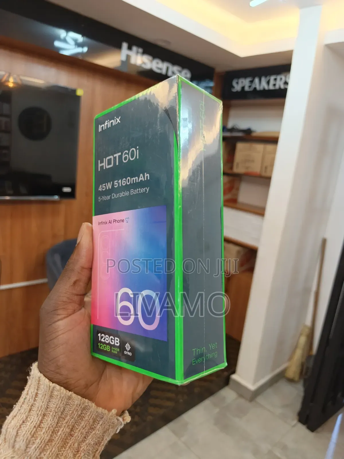 New Infinix Hot 60i 128 GB Blue