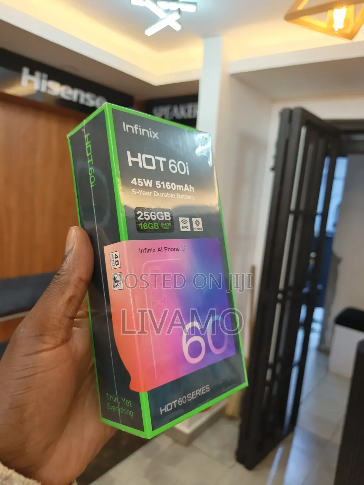 New Infinix Hot 60i 128 GB Bronze