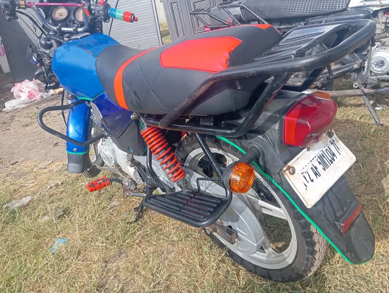 TVS HLX Plus ES 2023 Blue