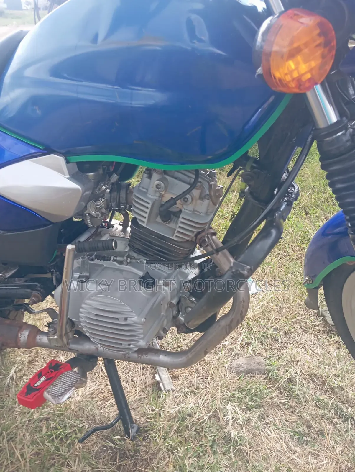 TVS HLX Plus ES 2023 Blue