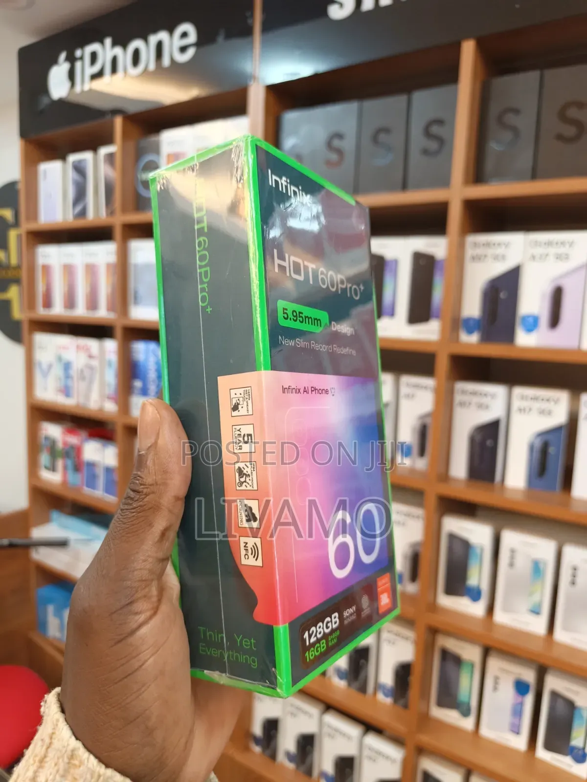 New Infinix Hot 60 Pro+ 128 GB Pink
