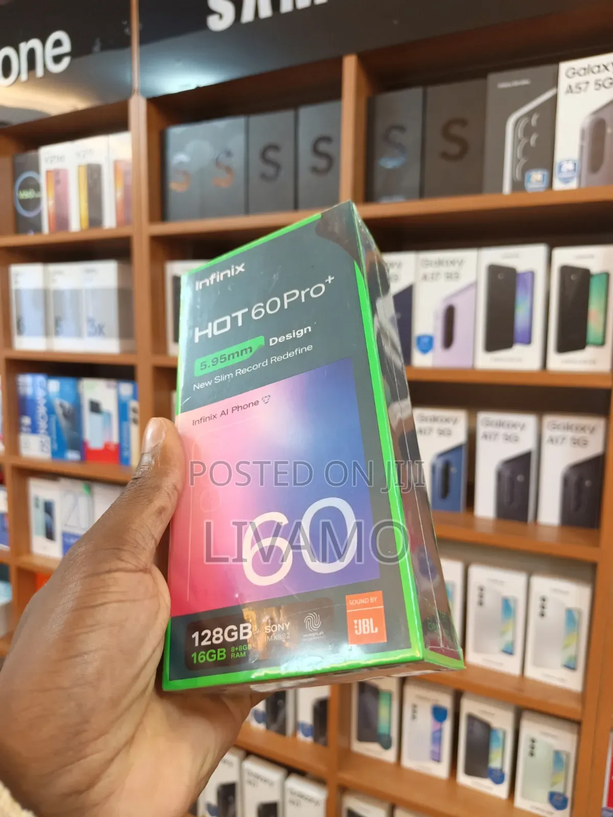 New Infinix Hot 60 Pro+ 128 GB Pink