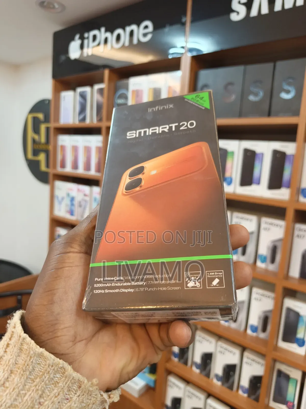 New Infinix Smart 20 128 GB Orange