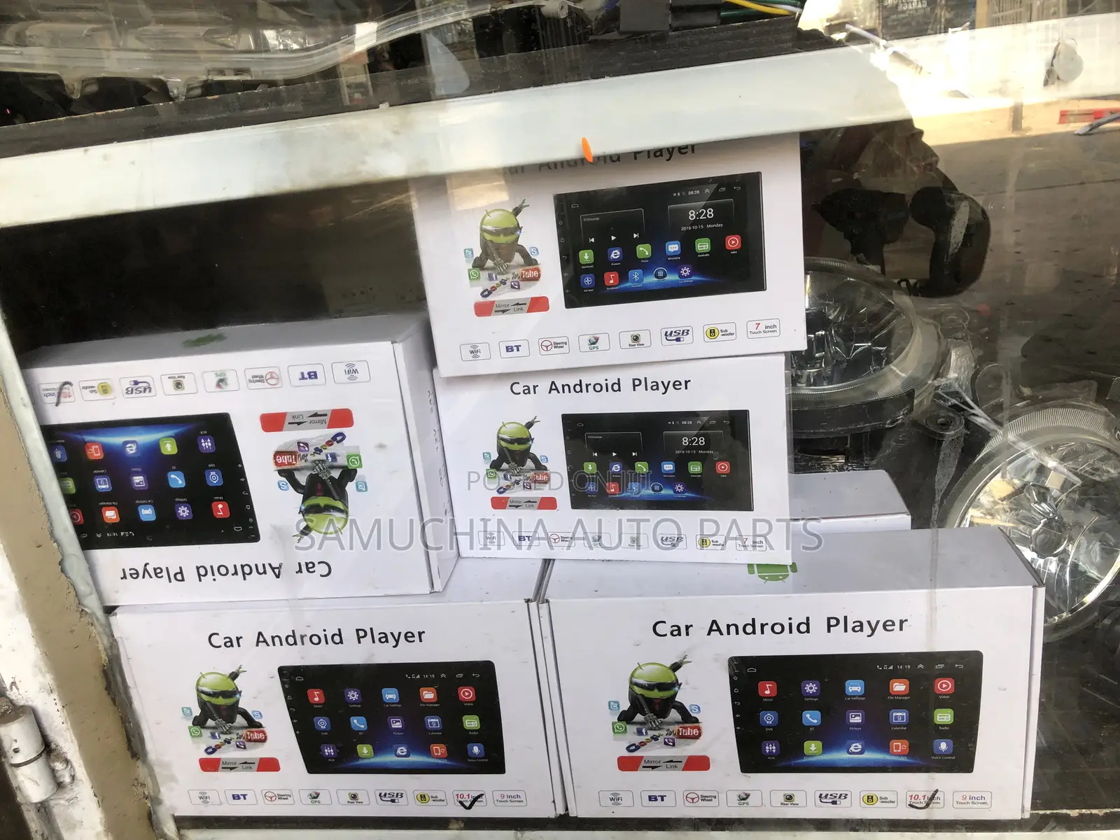 Android Radio Size 7" 8" 10"